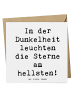 Mr. & Mrs. Panda Klappkarte Spruch Angst vor Dunkelheit überwind... in Weiß