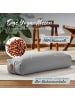 Lumaland #DoYourYoga Yoga-Bolster Paravati - gefüllt mit Bio-Buchweizenschalen - 67x22x1