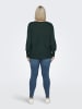 ONLY Carmakoma Strickpullover in Scarab 1