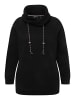 Ulla Popken Sweatshirt in schwarz