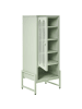 Beliani Büroschrank SOLETTA in Grün - (W) 47 x (H) 108 x (L) 35 cm
