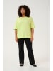 KAFFE curve T-shirt KCmina Loose fit in Lettuce Green