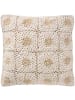IB Laursen Kissenbezug Gehäkelt 50x50 Baumwolle in creme