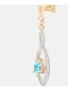 Diamant L'éternel Ohrhänger aus 375 Gelbgold mit Diamant mit Topas