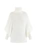 RISA Damen Strick Pullover in Weiss