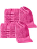 REDBEST Frottier Gästetuch 12er-Pack Chicago in pink