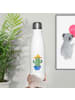 Mr. & Mrs. Panda Thermosflasche Kaktus Hut ohne Spruch in Weiß