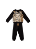 Denokids Set Plush Leopard in schwarz