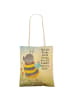 Mr. & Mrs. Panda Tasche Hummel flauschig Design mit Spruch in Weiß