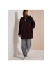 Cecil Mantel in berry red