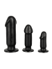 ANOS Analplug-Set B-Plug Training Kit in schwarz