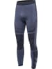 Hummel Leggings Hmlte Mike Herren in BLACK/ASPHALT MELANGE