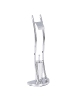 Beliani Toilettenbürste SOACHA in Silber - (W) 33 x (H) 92 x (L) 18 cm