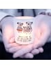 Mr. & Mrs. Panda Kerze Koala Familie mit Spruch in Transparent