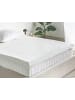 Beliani Topper CALM in Weiß - (W) 140 x (H) 6 x (L) 200 cm