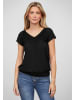 Cloud5ive Cloud5ive Cloud5ive Damen Shirt Kurzarm und V-Neck in black