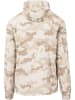 Urban Classics Urban Classics Herren Camo Pull Over Windbreaker in sandcamo