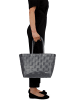 normani Flecht-/Einkaufskorb mit Innentasche in Money Street