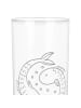 Mr. & Mrs. Panda Wasserglas Sternzeichen Fische ohne Spruch in Transparent