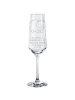 Mr. & Mrs. Panda Sektglas Wombat mit Spruch in Transparent