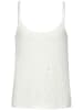 LASCANA Spaghettitop in creme, schwarz