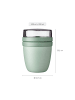 Mepal 2er Set Lunchpots Ellipse 500 + 200 ml in Nordic Green