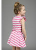 Kidsworld Jerseykleid in pink geringelt