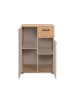 CALICOSY Sideboard LINO in Helles - (W) 60  x (H) 85,5  x (L) 35  cm