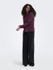 ONLY Strickpullover in Mauve Wine