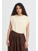ICHI Kurzarm-Bluse IHNILLO Baggy fit in Birch