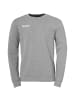 Kempa Sweatshirt TRAINING TOP in dark grau melange