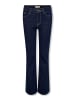 KIDS ONLY Jeans mit weitem Bein in Dark Blue Denim