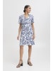 b. young Kleid BYMMJOELLA Regular fit in Blue Paisley