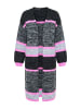 Ulla Popken Strickjacke in grau melange