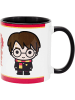 United Labels Harry Potter Tasse - 3 Freunde Gryffindor  320 ml in weiß/rot