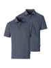 Casa moda Poloshirt Basic in Blau