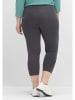 sheego Leggings in anthrazit meliert