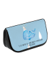 Mr. & Mrs. Panda Schminktasche Wal Konfetti mit Spruch in Blau Pastell