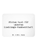 Mr. & Mrs. Panda Whiteboard Magnet Spruch Lieblings-Hundesitter ... in Weiß
