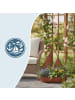 relaxdays Gartendeko "Schiff" in Braun - (B)34,5 x (H)43 x (T)10 cm