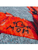 Louis de Poortere Teppich Steam Red in Grau
