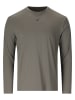 Virtus Langarmshirt Walton in 1013 Gunmetal