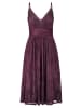 Vera Mont Abendkleid im Glitzer-Look in Shiny Aubergine