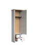 ebuy24 Kleiderschrank Landside Grau 65 x 41 cm
