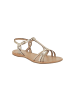 Les Tropéziennes par M Belarbi Ledersandalen von Hemmagum Gold