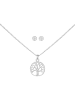 Alexander York Schmuckset TREE OF LIFE in 925 Sterling Silber, 4-tlg. in silver