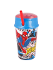 Spiderman Trinkbecher mit integriertem Snackfach Spider - Man in Bunt