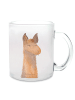 Mr. & Mrs. Panda Tasse Lamakopf Genervt ohne Spruch in Transparent