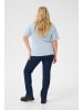 KAFFE curve T-shirt KCmerisa Regular fit in Soft Chambray