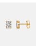 Diamant L'éternel Ohrringe aus 585 Gelbgold